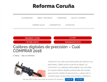 Tablet Screenshot of aparejadorencoruna.com